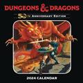 DUNGEONS-DRAGONS-2024-WALL-CALENDAR-50TH-ANNIV-(C-1-1-1)