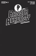 Ranger Academy #8 Cvr B Black Blank Sketch Var 