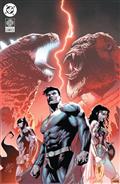 JUSTICE-LEAGUE-VS-GODZILLA-VS-KONG-2-1-(OF-7)-CVR-I-INC-1100-CHRISTIAN-DUCE-CARD-STOCK-VAR