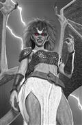 Gargoyles Demona #1 Cvr V Inc 1:10 Mark Spears B&W Virgin Var