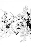 Space Ghost Annual #1 (One Shot) Cvr N Inc 1:15 Jae Lee Line Art Virgin Var