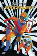 Space Ghost Jonny Quest Space Quest #2 Cvr F Mark Spears Foil Var-Originally Feb250221