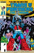 Transformers The Movie 40Th Anniversary Edition #1 (of 3) Cvr B Don Perlin & Ian Akin Var