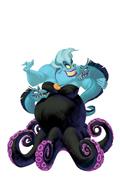 DISNEY-VILLAINS-URSULA-5-CVR-H-INC-115-ANIMATION-ART-VIRGIN-VAR