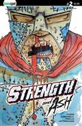 Strength & Ash #2 Cvr A Stefano Cardoselli & Francesca Perillo Red White & Blue