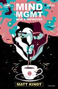 Mind Mgmt New & Improved #1 Cvr F Inc 1:250 Matt Kindt Original Art Sketch Var