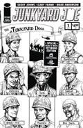 Junkyard Joe #1 B&W Veterans Ed Cvr E Frank