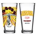 Toon Tumblers Series 3 Silver Sufer Clear Pint Glass (C: 1-1