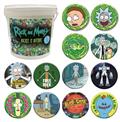 Rick And Morty 144Pc Bucket of Buttons (C: 1-1-2)