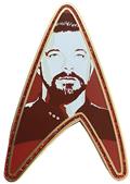 Star Trek Next Generation Riker Delta Pin (C: 1-1-2)