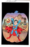 SUPERMAN-19-CVR-E-KELLEY-JONES-TRICK-OR-TREAT-CARD-STOCK-VAR