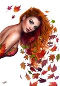 Poison Ivy #37 Cvr E Nathan Szerdy Pumpkin Spicy Card Stock Var