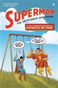 Superman The Kryptonite Spectrum #3 (of 5) Cvr A Martin Morazzo (MR)