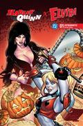 Harley Quinn X Elvira #1 Cvr B Chad Hardin Var