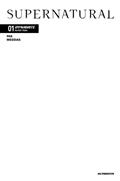 Supernatural #1 Cvr G Blank Authentix Var