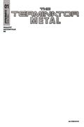 Terminator Metal #1 Cvr G Blank Authentix Var