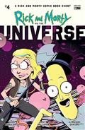 Rick And Morty vs The Universe #4 (of 4) Cvr C Inc 1:10 Flops Interlocking Var