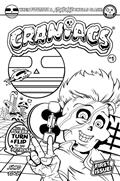 Craniacs #1 (of 4) Cvr D Joe Simko Color Your Own Flip Cover Var