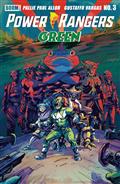 Power Rangers Green #3 B Variant (Dressed Vargas)
