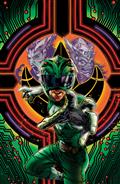 Power Rangers Green #3 D Foil Variant (Full Art Foil Harris)