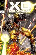 X-O Manowar Black White & Gold #1 Variant B (Quesada Black White & Gold Variant) (MR)