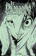 It Demands Sacrifice #1 (of 4) Cvr J Adam Pollina Glow In The Dark Var