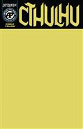 Cthulu Sketchbook #1 (One Shot) Cvr B Kingly Yellow Var