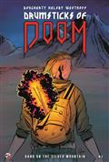 DRUMSTICKS-OF-DOOM-BAND-ON-THE-SILVER-MOUNATIN-2-(OF-3)-CVR-A-LAURA-HELSBY