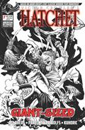 Giant Sized Hatchet Halloween #1 (One Shot) Cvr F Roy Allan Martinez Limited B&W Var Limited To 350 Copies Allocations May Occur