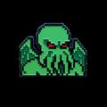 Titan Merch Original Gaming 8 Bit Cthulhu Enamel Pin Badge