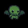 Titan Merch Original Gaming 8 Bit Cthulhu Quest Enamel Pin Badge
