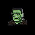 Titan Merch Original Gaming 8 Bit Frank Enamel Pin Badge