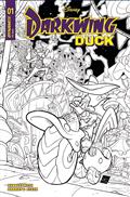 Darkwing Duck #1 Cvr M 10 Copy Incv Cangialosi Line Art 