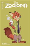 Zootopia #2 Cvr C Rousseau Color Bleed 