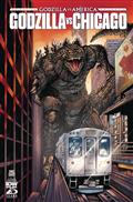 Godzilla vs America Chicago #1 Cvr B Seeley