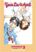 Your Lie In April Omnibus GN Vol 03 