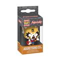 Pop Keychain Aggretsuko W Guitar Fig 