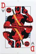 Marvel Deadpool Card 17X11 Aluminum Sign (Net) 