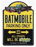 Batman Batmobile Parking Only Metal Sign (Net) 