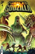 Teenage Mutant Ninja Turtles X Godzilla #4 Cover A (Pe)