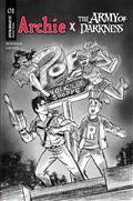 Archie X Army of Darkness #1 Cvr J Inc 1:10 Bill Galvan Pencils Var