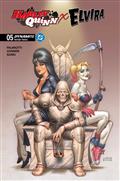 Harley Quinn X Elvira #5 Cvr C Joseph Michael Linsner Var