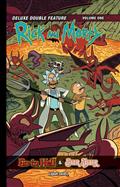 Rick And Morty Vol 1 Deluxe Double Feature HC (MR)