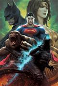 JUSTICE-LEAGUE-VS-GODZILLA-VS-KONG-7-(OF-7)-CVR-E-INC-150-KENDRICK-KUNKKA-LIM-CARD-STOCK-VAR