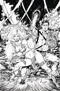 Red Sonja vs Aod #1 Cvr O 20 Copy Incv Seeley Line Art Virgin