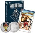 ROCKETEER-FULL-COLOR-COLLECTOR-COIN-W-BOOKLET-SILVER-