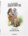 ROBERT-CRUMB-SKETCHBOOK-HC-VOL-05-OF-6)-1989-1998-NEW-PTG-