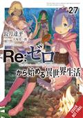 Re Zero Sliaw Light Novel SC Vol 27 