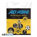 Ao Ashi Characters 6Pc Badge Pack (Net) 