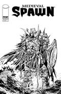 Medieval Spawn #1 (of 4) Cvr B Todd Mcfarlane & Francesco Mattina B&W Var